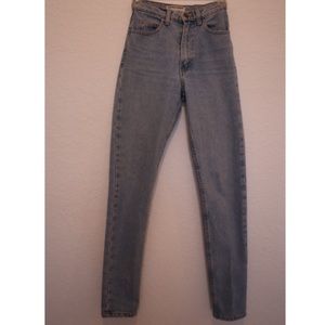 American Apparel Light wash mom jeans